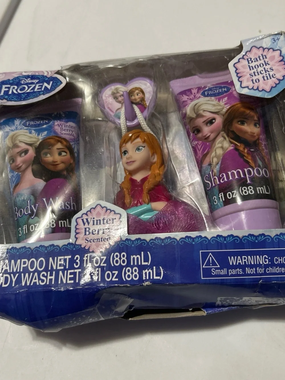 Disney Frozen Kids Bath Set - Purple, Pink, Blue